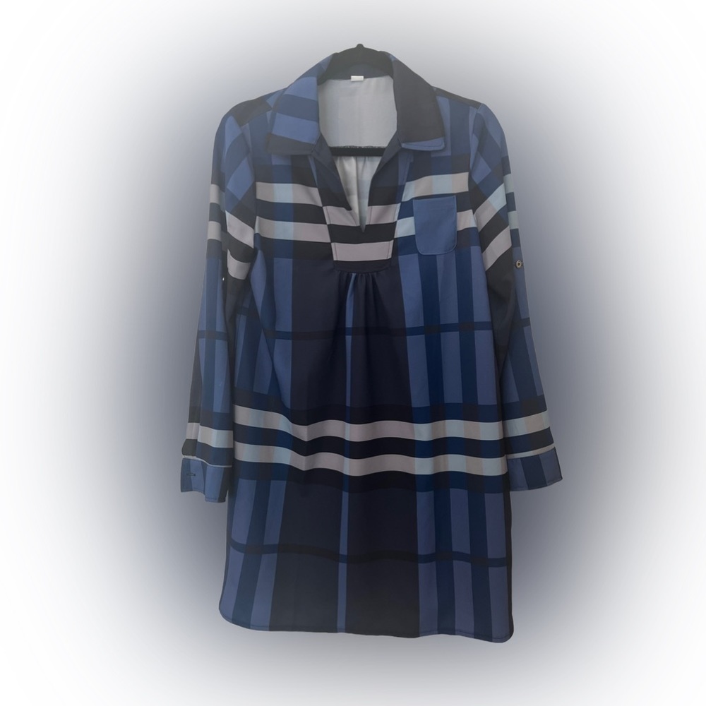 Viracy - Collared Shift Dress‎